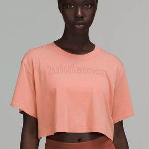 Lululemon 🍋 All Yours Cropped Graphic T-Shirt - NWT